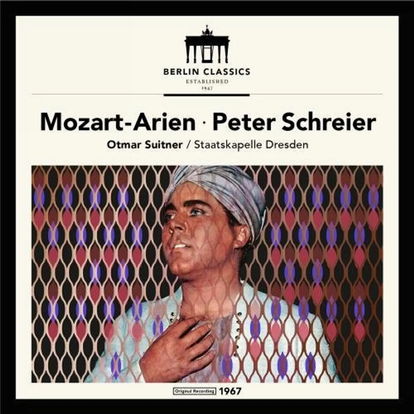 Mozart / Peter Schreier / Staatskapelle Dresden OPERA ARIAS CD