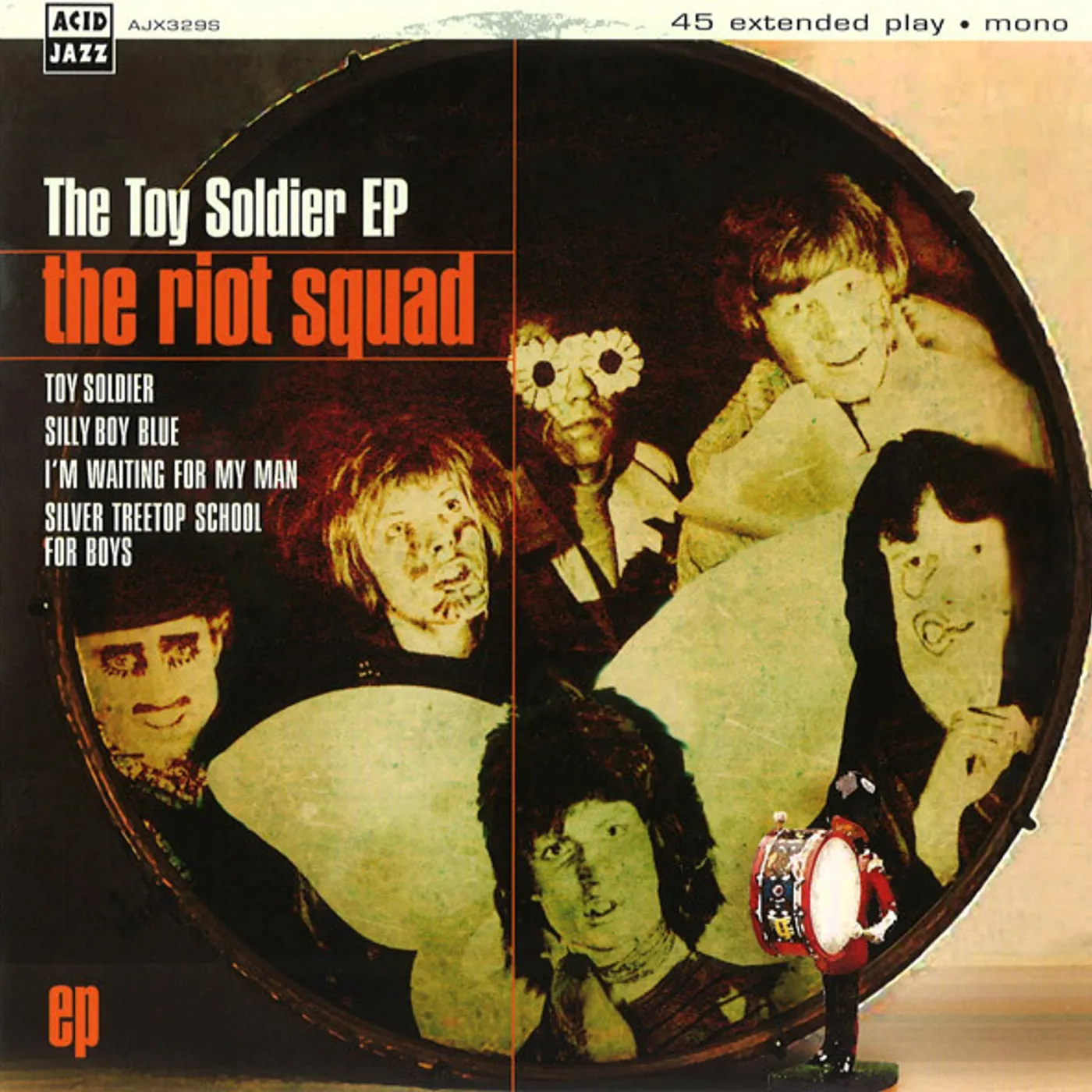 Riot Squad TOY SOLDIER (EP) Vinyl Record - UK Release
