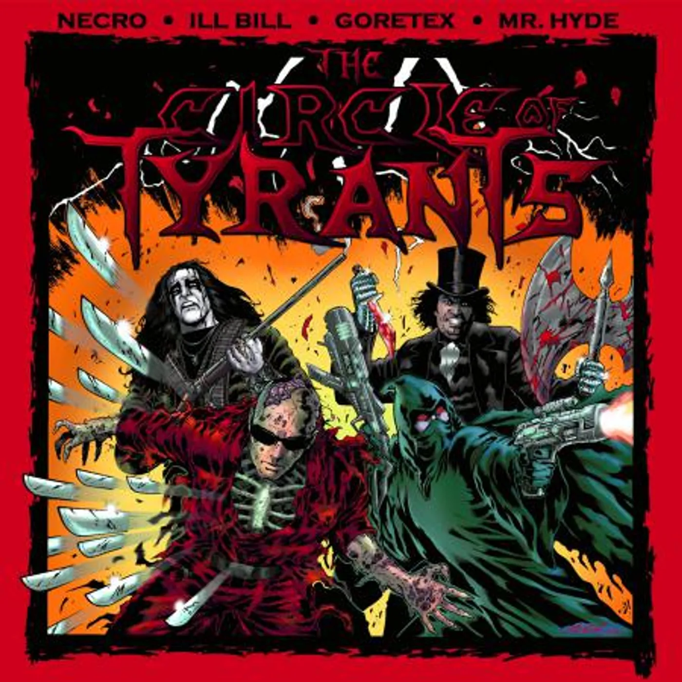 Mr. Hyde & Necro GORETEX & ILL BILL / THE CIRCLE OF TYRANTS Vinyl Record
