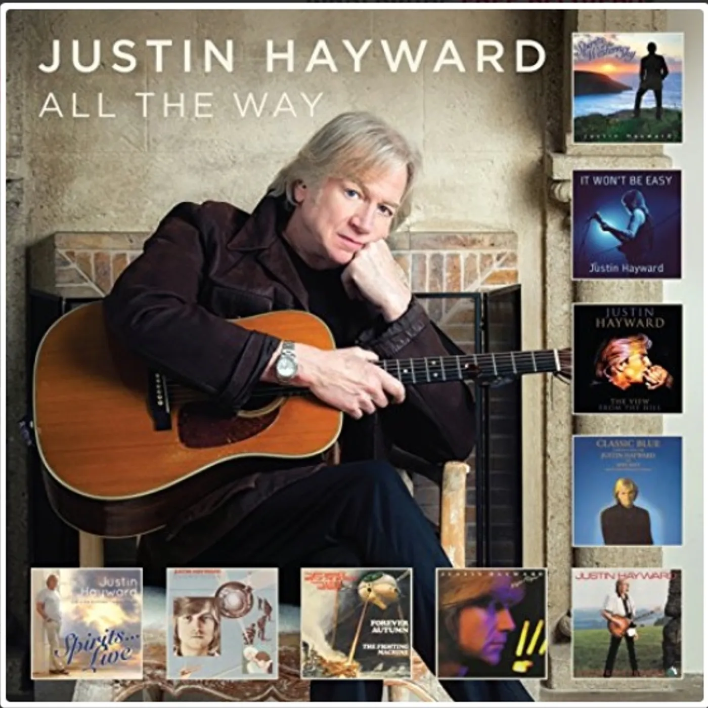 Justin Hayward ALL THE WAY CD