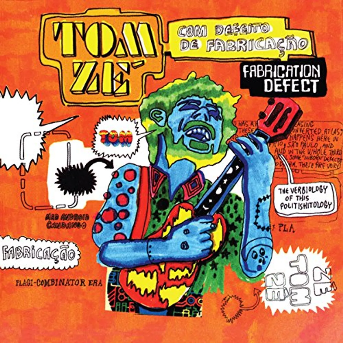 Tom Zé FABRICATION DEFECT Vinyl Record