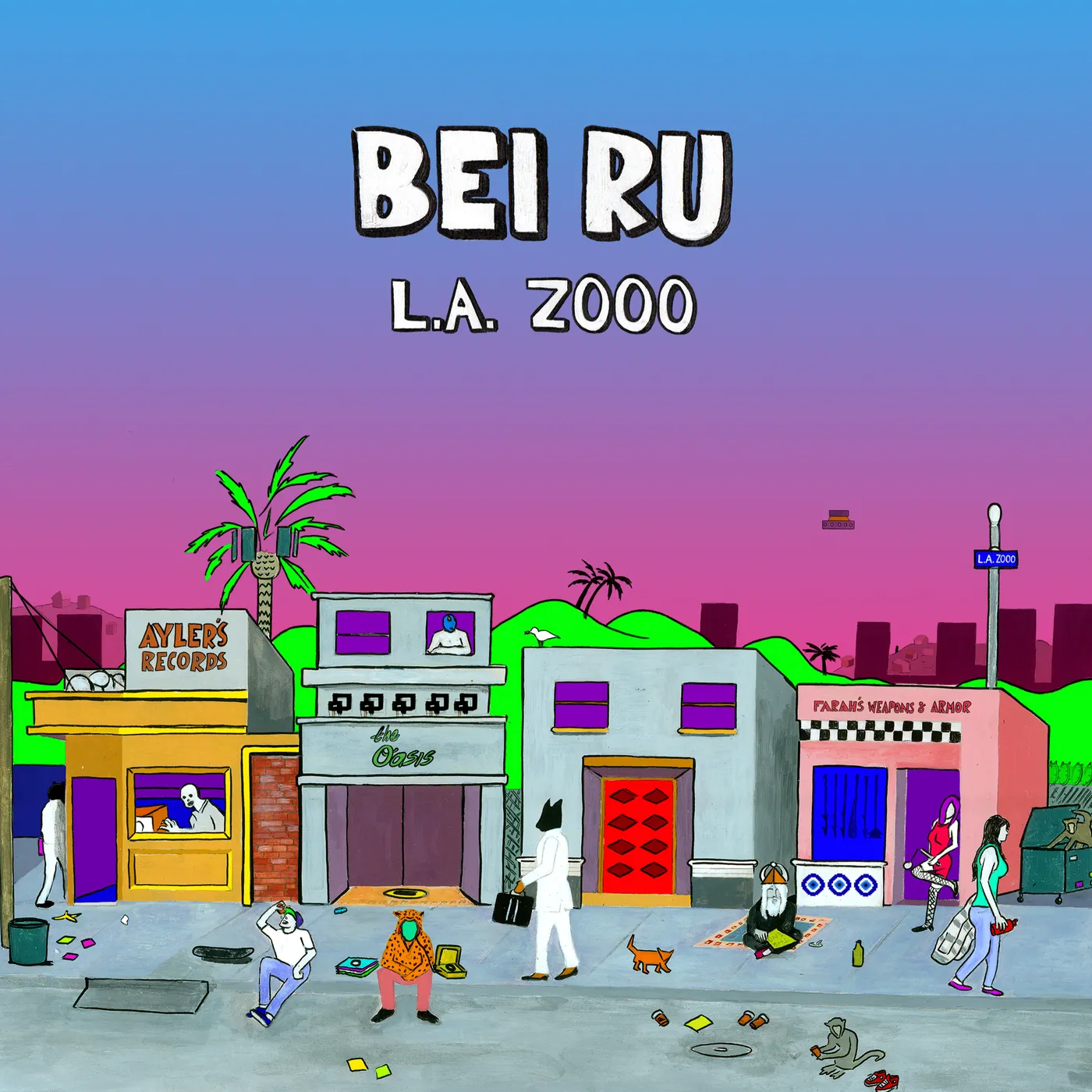 Bei Ru L.A. Zooo Vinyl Record