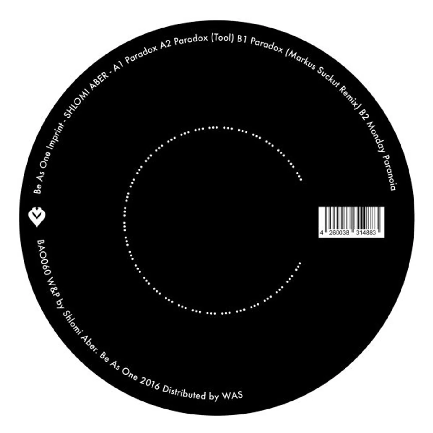 Shlomi Aber PARADOX Vinyl Record