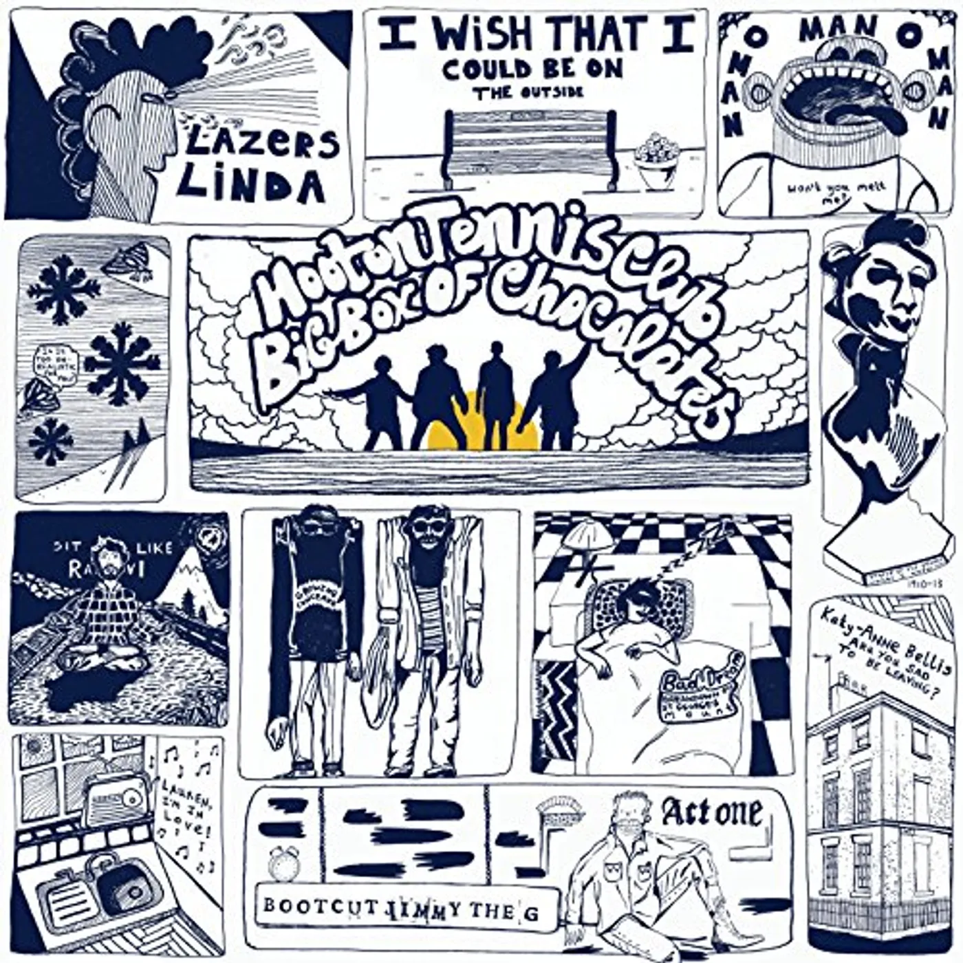 Hooton Tennis Club BIG BOX OF CHOCOLATES (Vinyl)