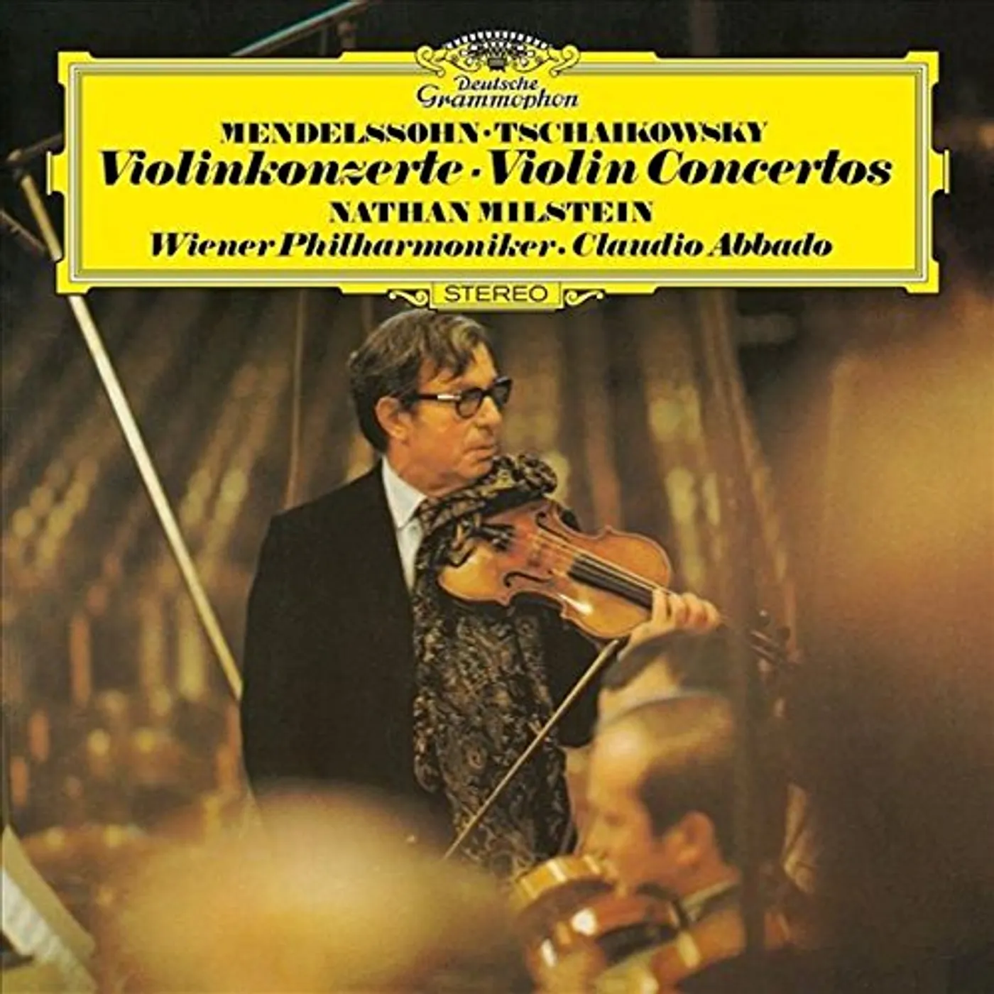 TCHAIKOVSKY / MENDELSSOHN / MILSTEIN / ABBADO VIOLIN CONCERTOS Vinyl Record