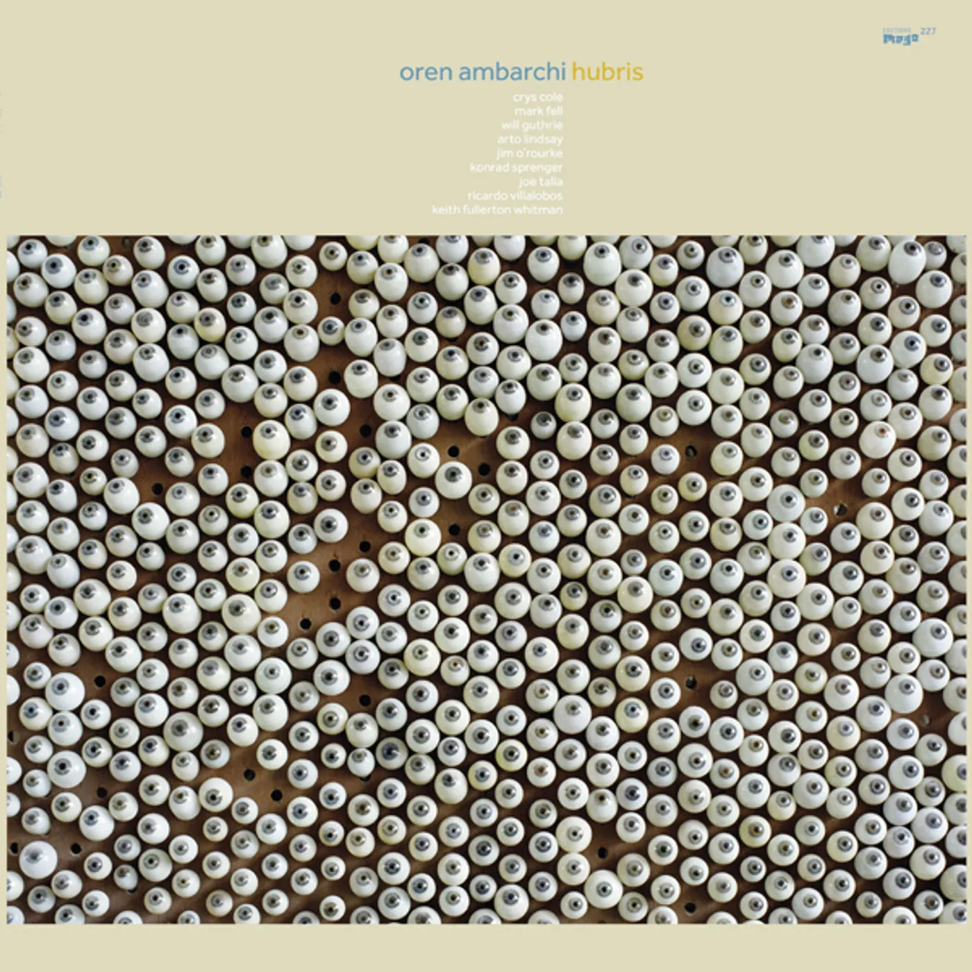Oren Ambarchi Hubris Vinyl Record