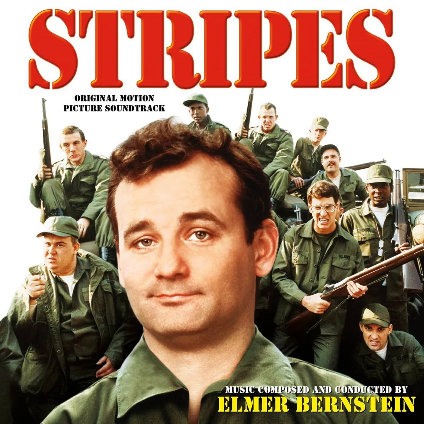 Elmer Bernstein STRIPES Vinyl Record