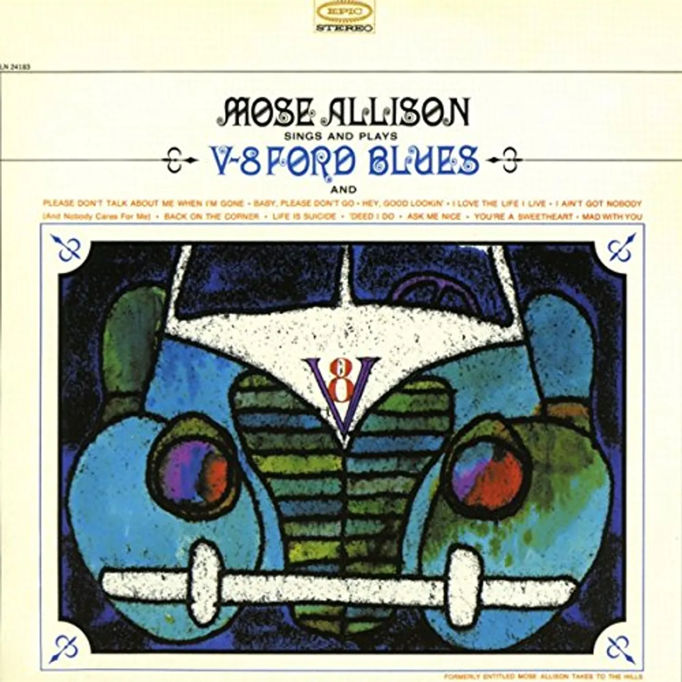 Mose Allison V-8 FORD BLUES CD