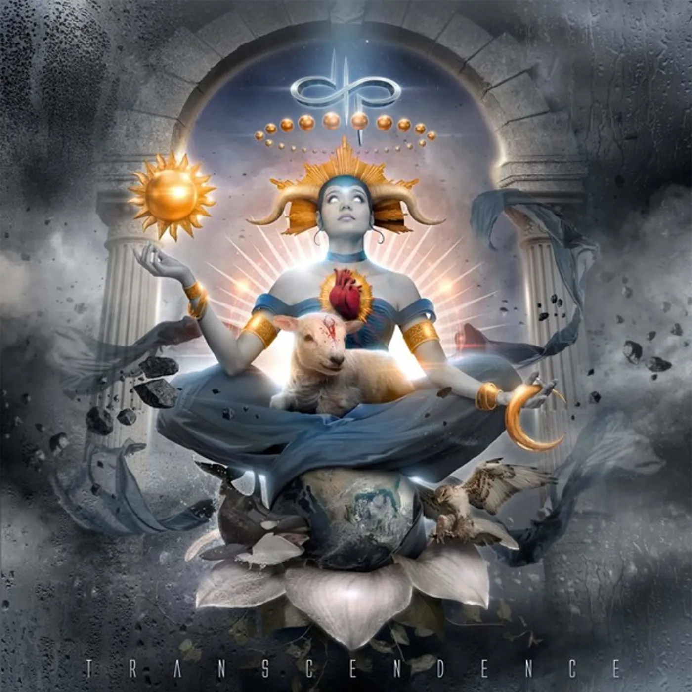 Devin Townsend Project TRANSCENDENCE: RED VINYL Vinyl Record - w/CD, Colored Vinyl, Gatefold Sleeve