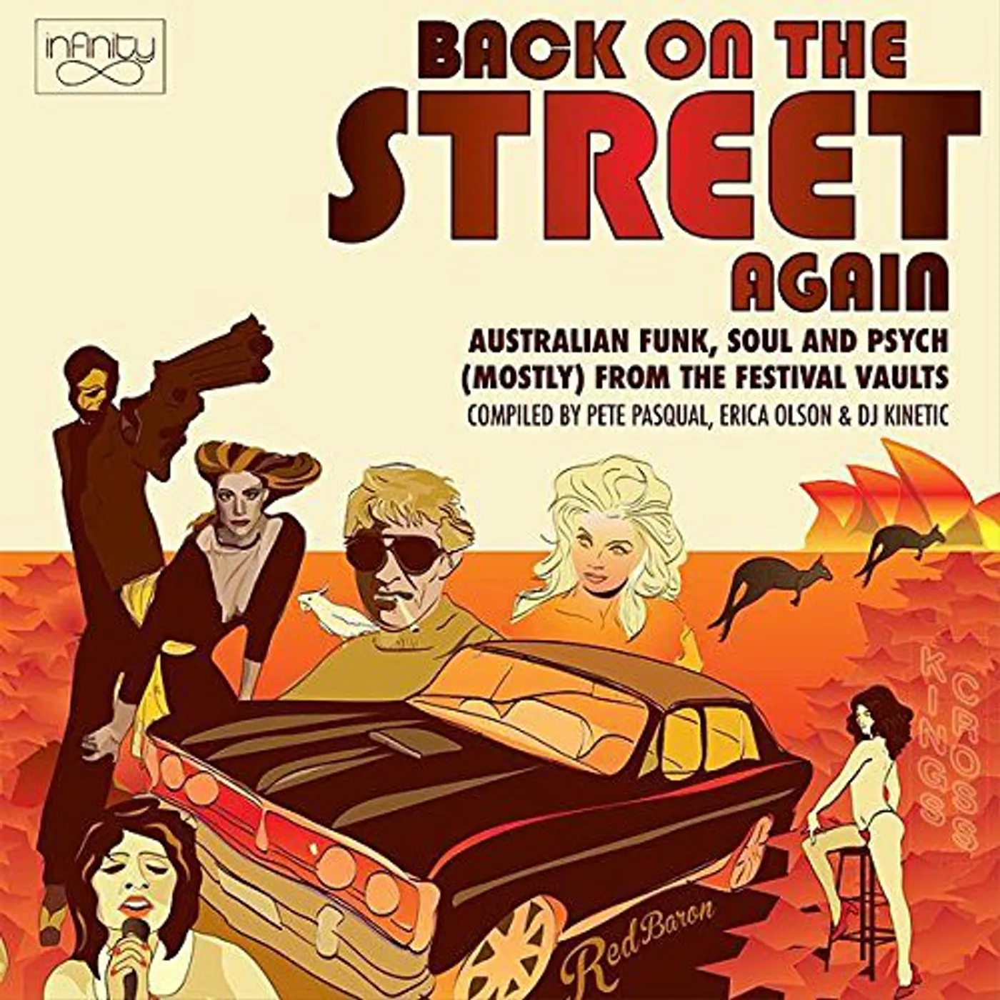 BACK ON THE STREET AGAIN: AUSTRALIAN FUNK SOUL & Vinyl Record