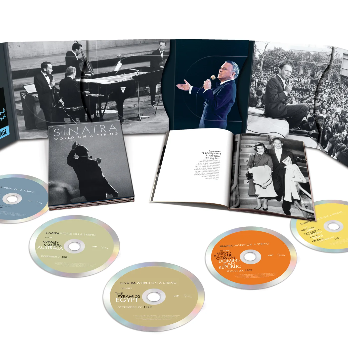 Frank Sinatra World On A String CD [4 CD/DVDCombo]