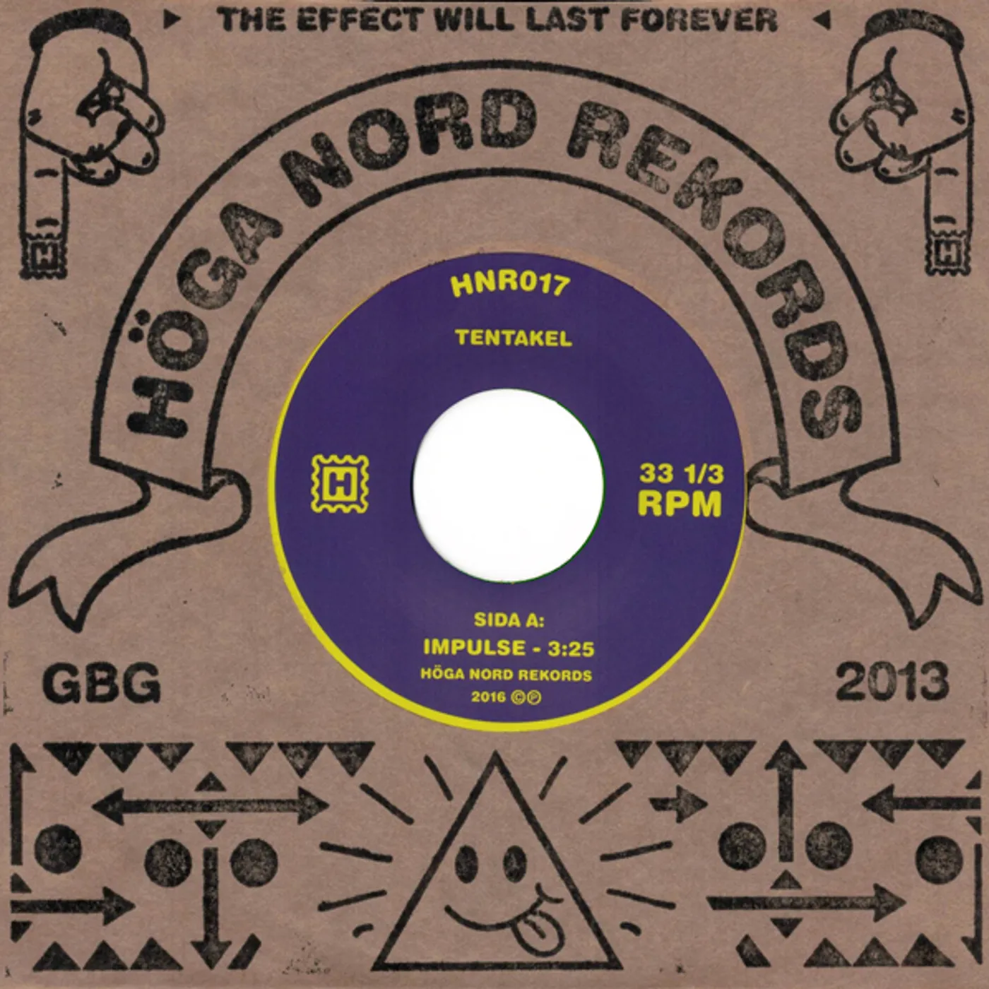 Tentakel IMPULSE / INVERSION Vinyl Record