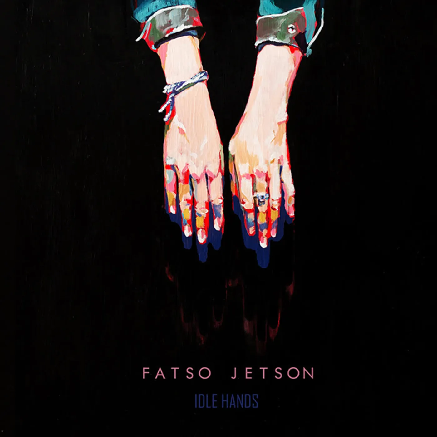 Fatso Jetson IDLE HANDS (BLUE VINYL) Vinyl Record