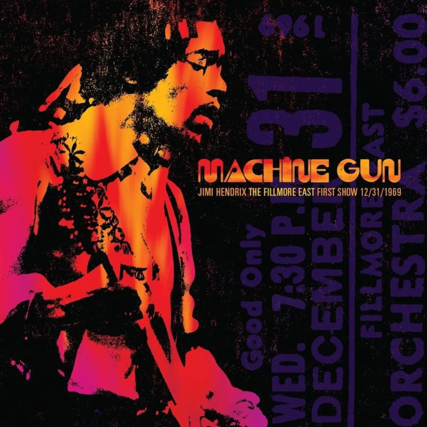 Jimi Hendrix MACHINE GUN: THE FILLMORE EAST FIRST SHOW 12/31/69 CD