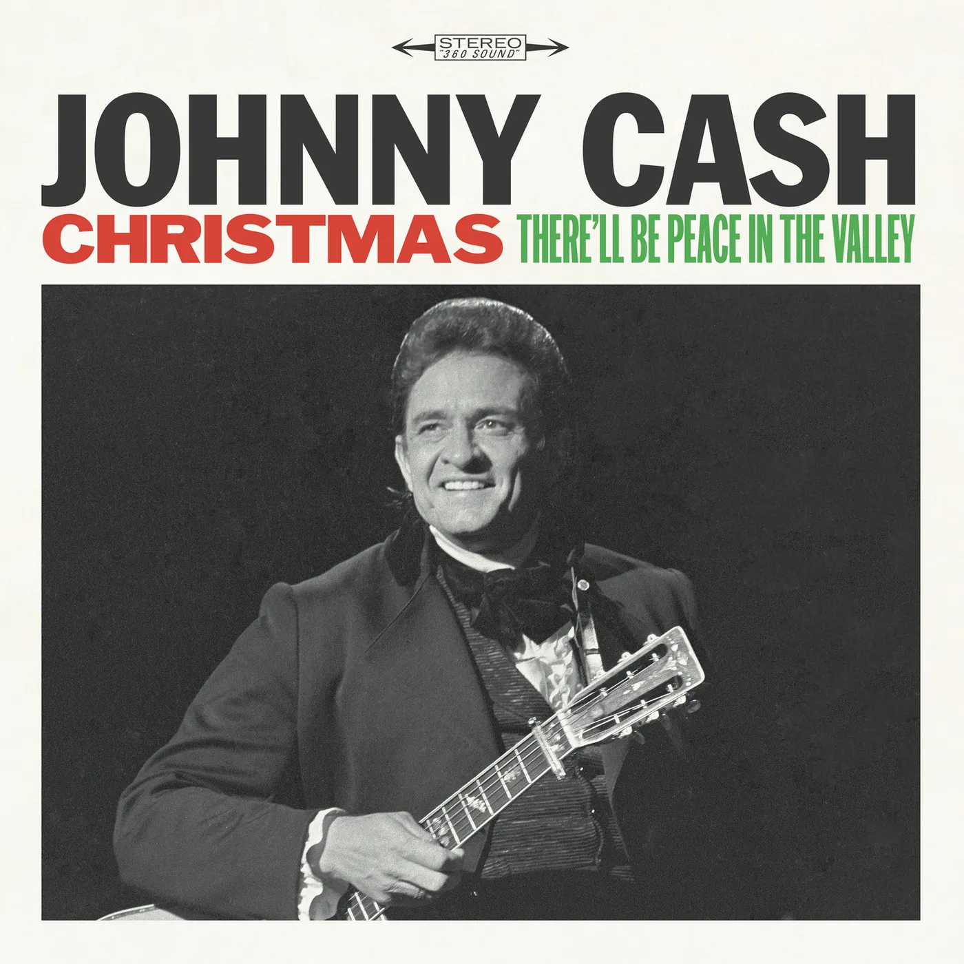 Johnny Cash CHRISTMAS: THERE'LL BE PEACE IN THE VALLEY Vinyl Record