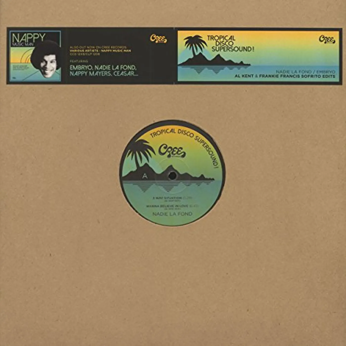 Nadie Lafond & Embryo AL KENT & FRANKIE FRANCIS SOFRITO EDITS Vinyl Record