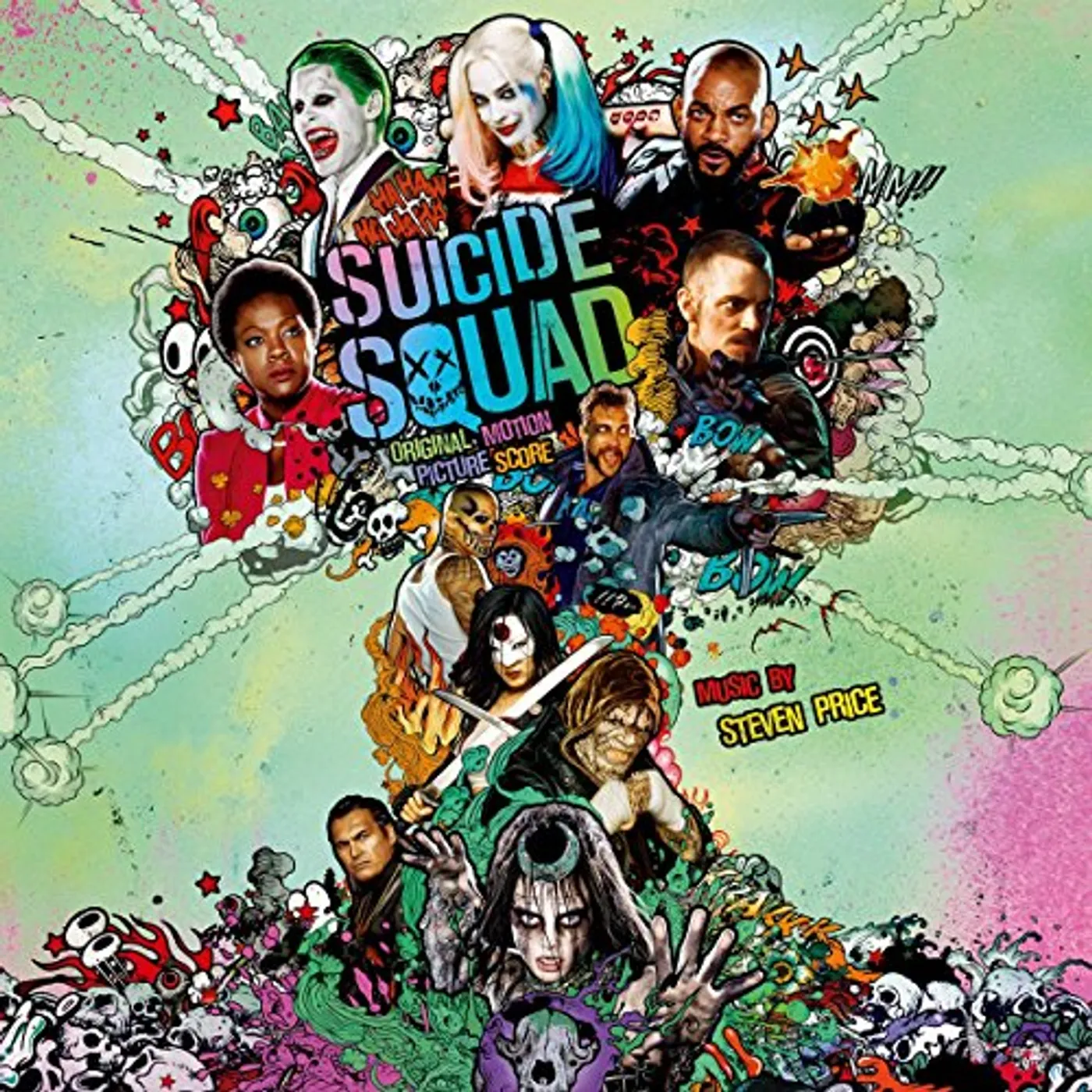 Steven Price SUICIDE SQUAD - ORIGINAL SCORE Vinyl Record