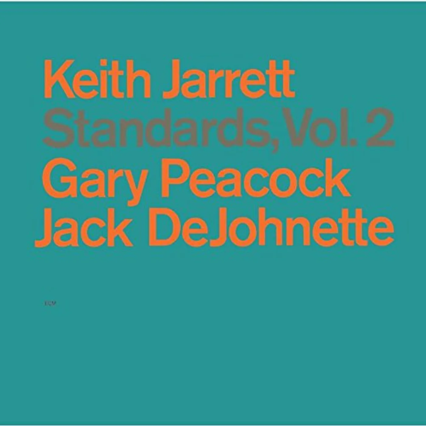 Keith Jarrett Trio STANDARDS VOL 2 CD