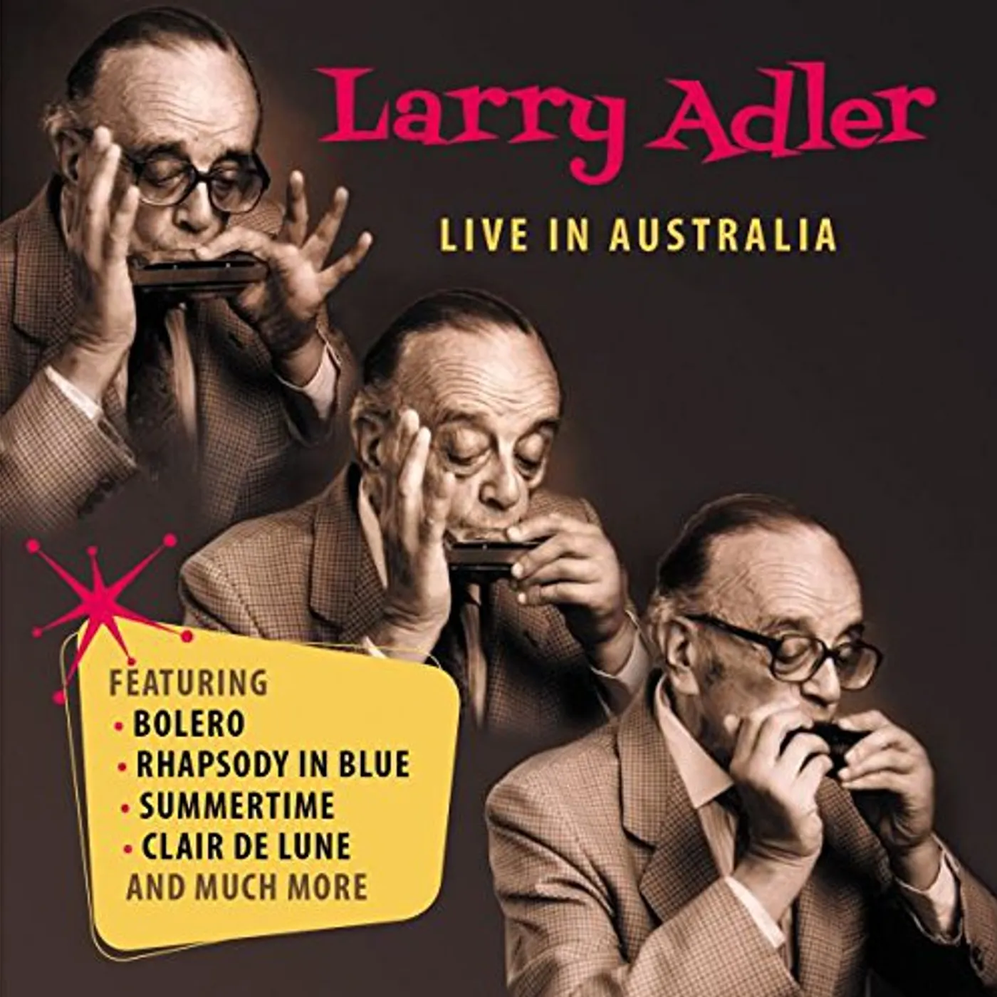 Larry Adler LIVE IN AUSTRALIA CD