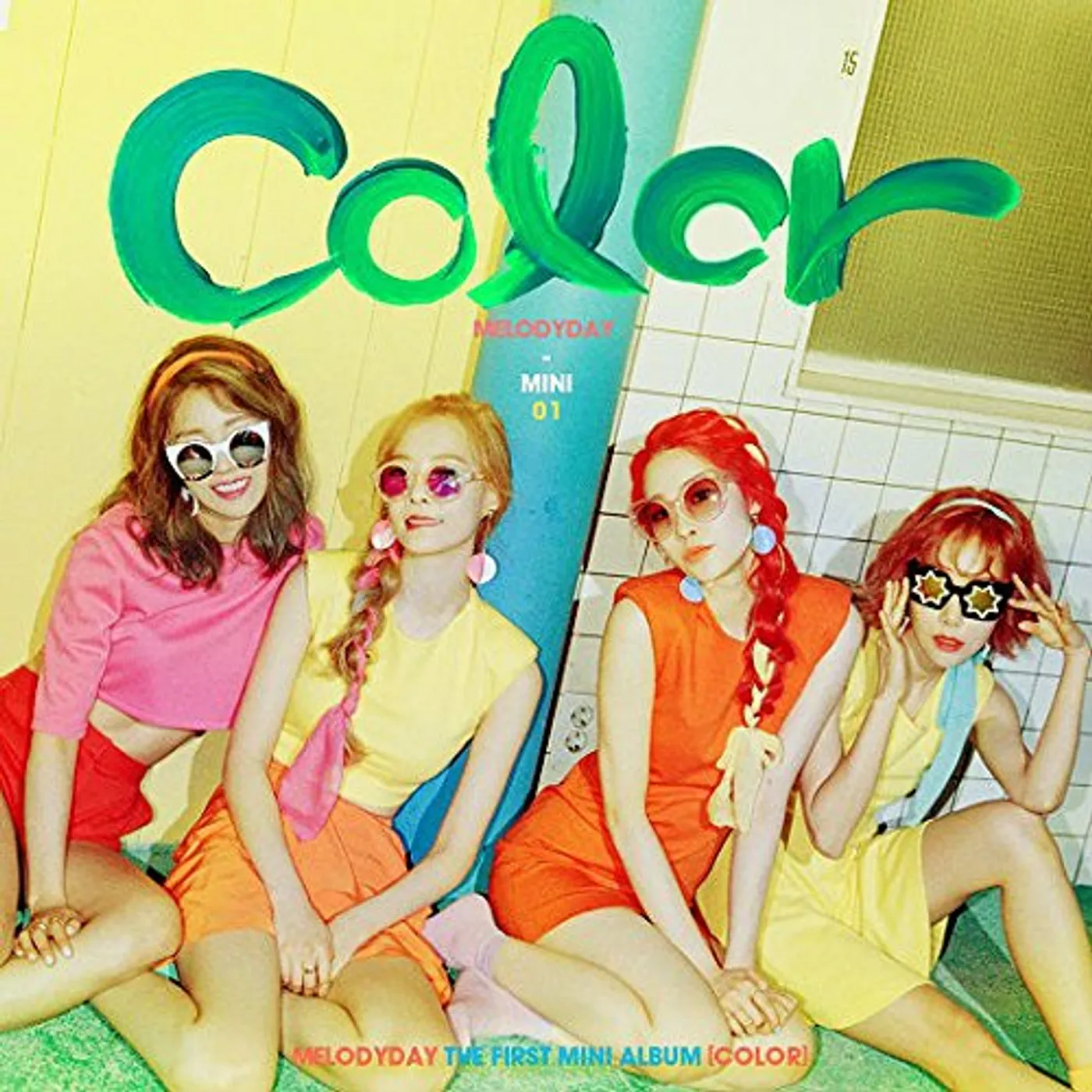 MelodyDay COLOR (1ST MINI ALBUM) CD