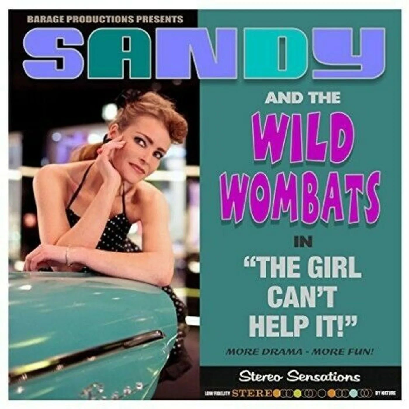 Sandy and the Wild Wombats GIRL CAN'T HELP IT Vinyl Record