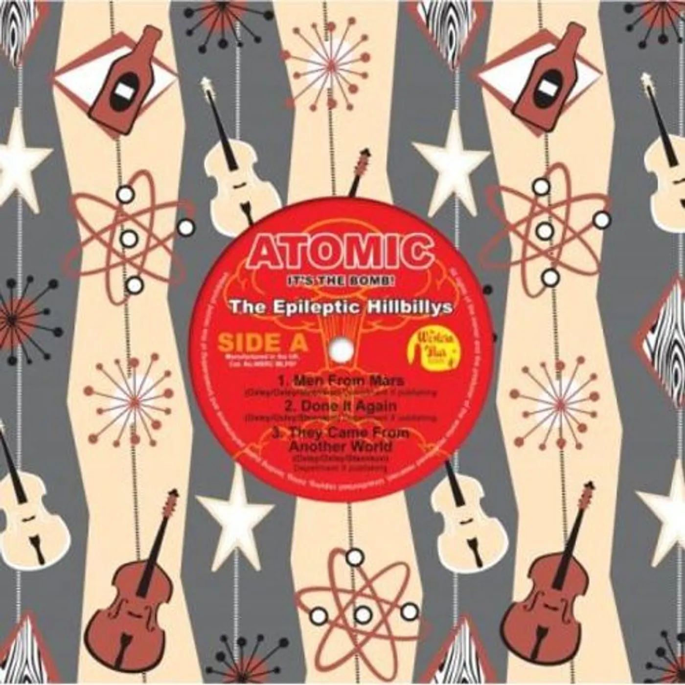 EPILEPTIC HILLBILLYS ATOMIC - IT'S THE BOMB (COLORED VINYL) Vinyl Record