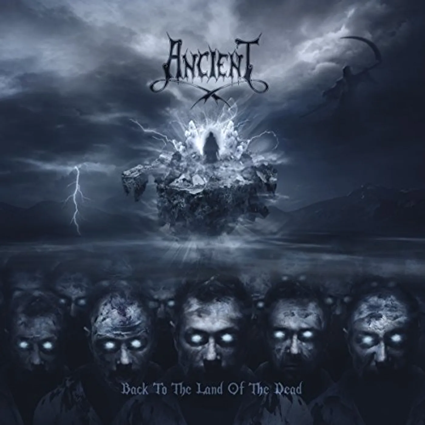 Ancient BACK TO THE LAND OF THE DEAD (2LP GATEFOLD LIMITED GREY VINYL) Vinyl Record