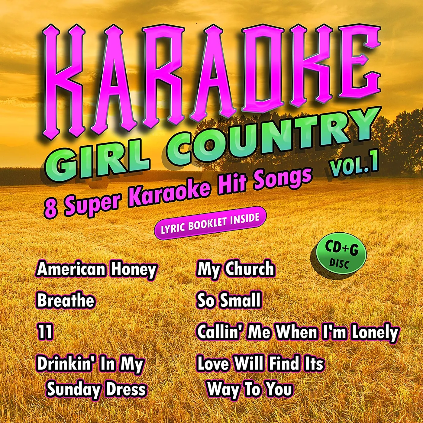 Karaoke Cloud GIRL COUNTRY 1 CD