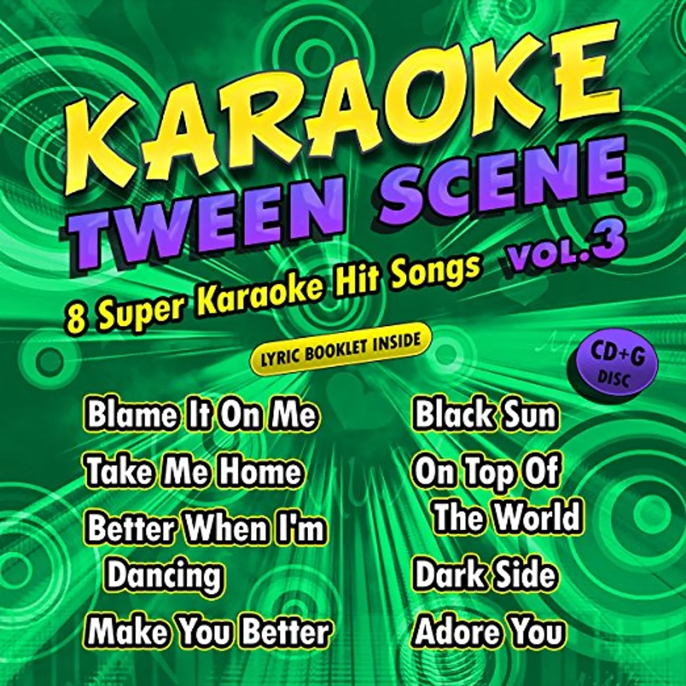 Karaoke Cloud TWEEN SCENE 3 CD
