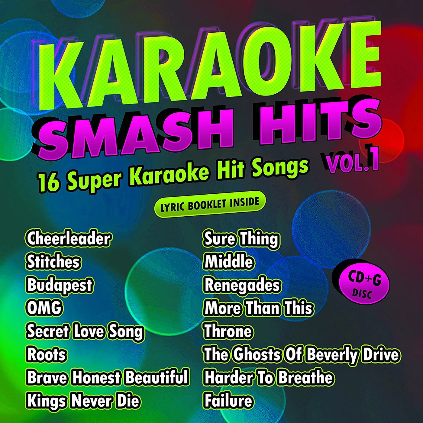 Karaoke Cloud KARAOKE SMASH HITS 1 CD