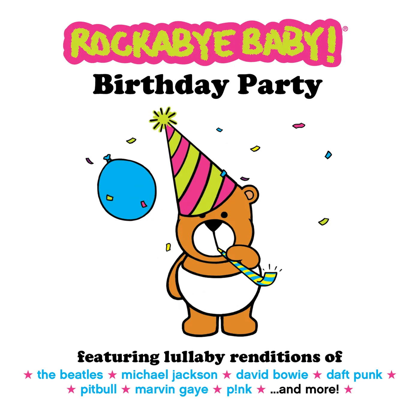Rockabye Baby! BIRTHDAY PARTY CD