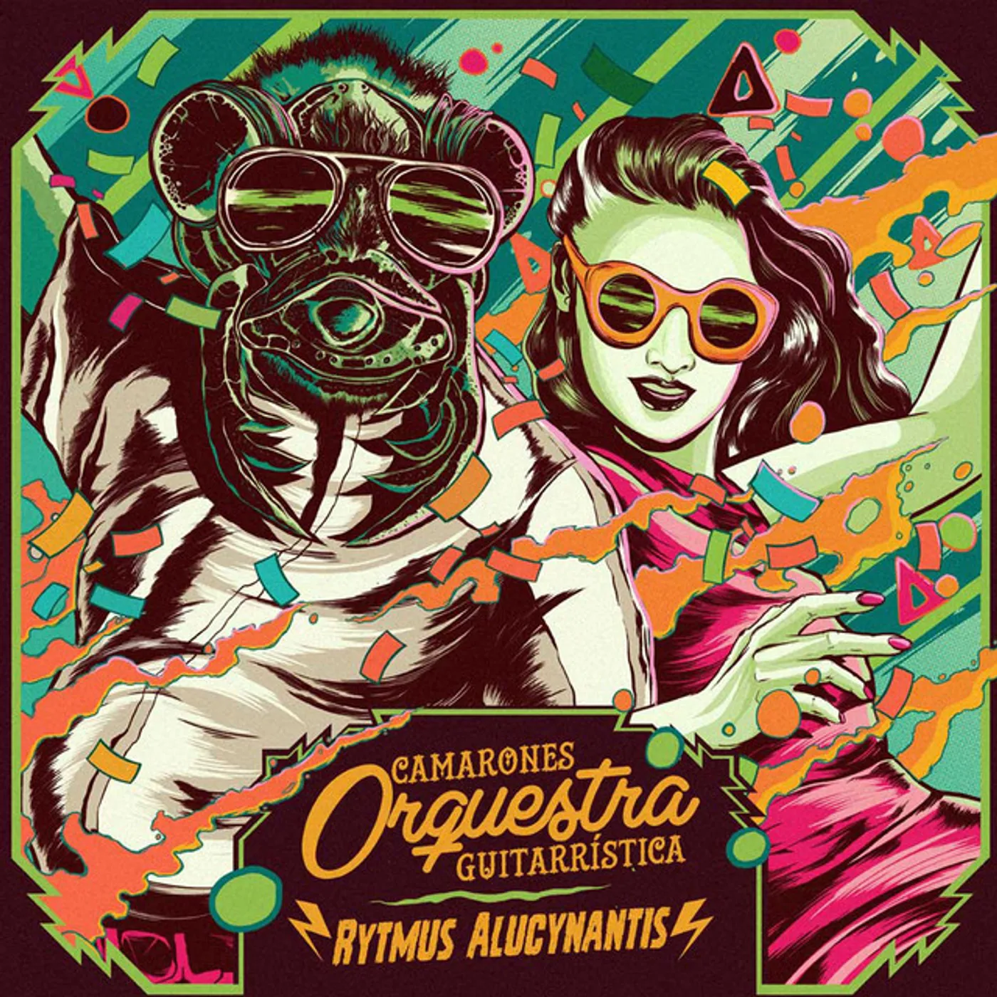 Camarones Orquestra Guitarrística Rytmus Alucynantis Vinyl Record