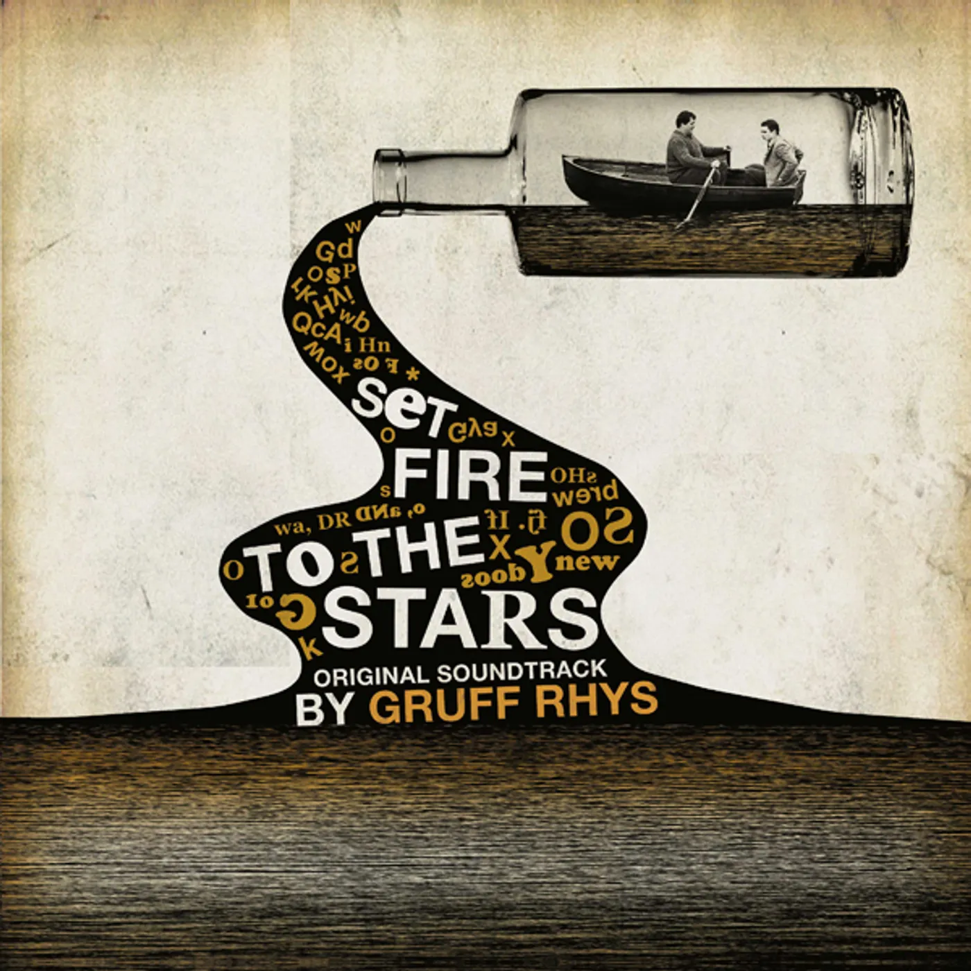 Gruff Rhys SET FIRE TO THE STARS - Original Soundtrack Vinyl Record