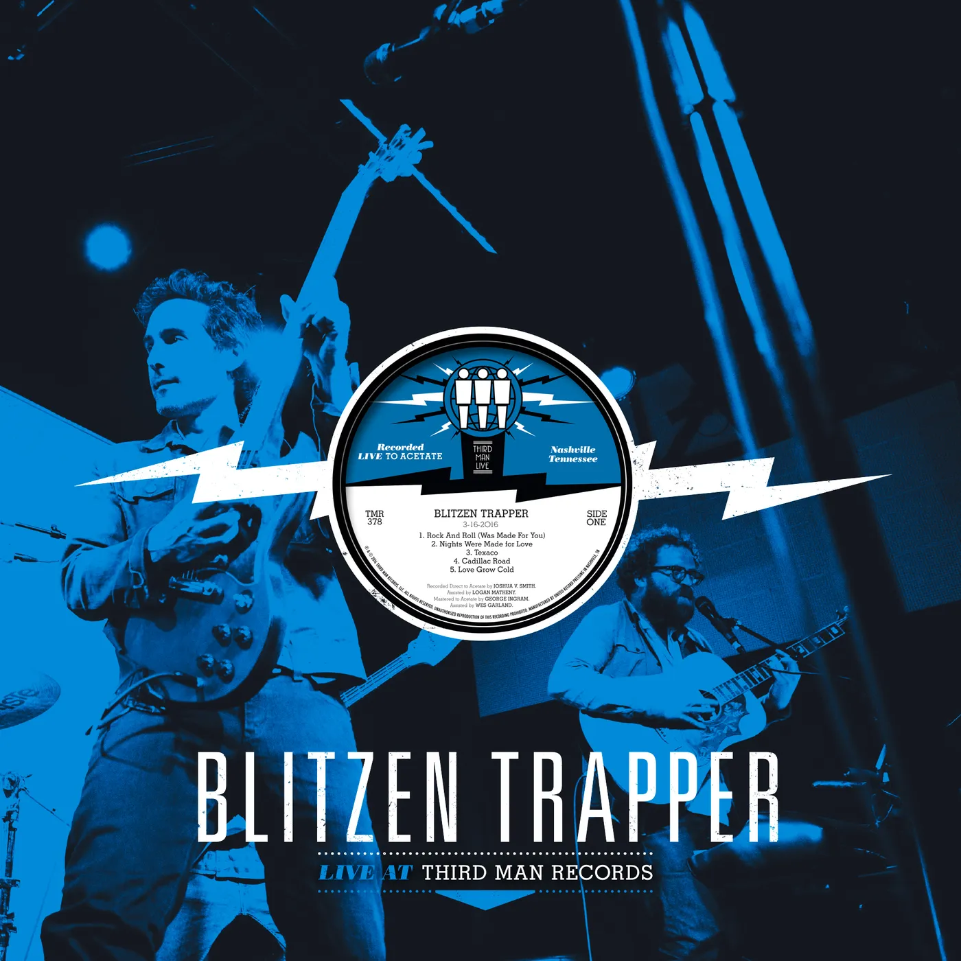 Blitzen Trapper Live at Third Man Records Vinyl Record
