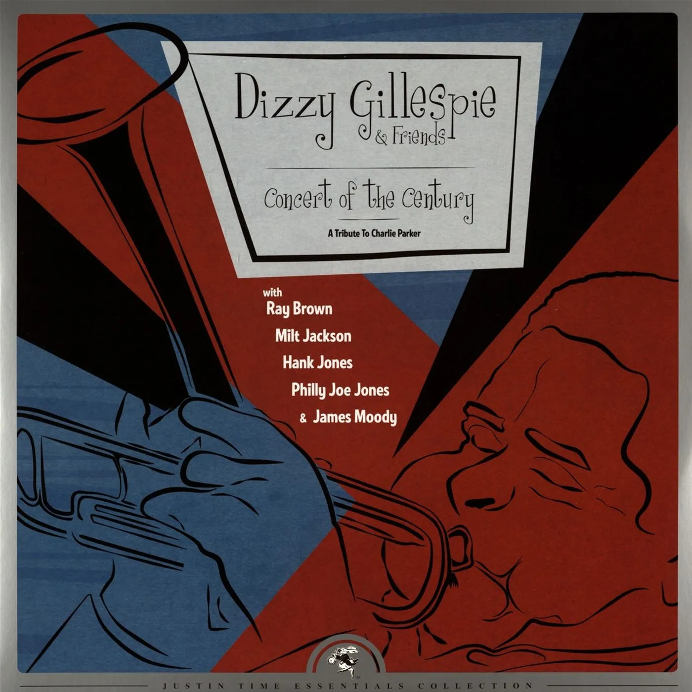 Dizzy Gillespie & Friends CONCERT OF THE CENTURY - TRIBUTE TO CHARLIE PARKER Vinyl Record