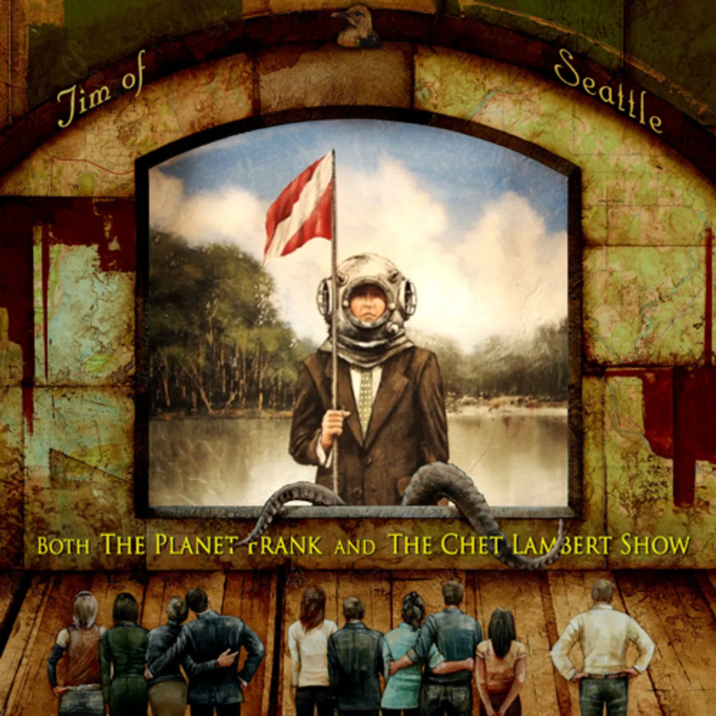Jim of Seattle BOTH THE PLANET FRANK & THE CHET LAMBERT SHOW CD