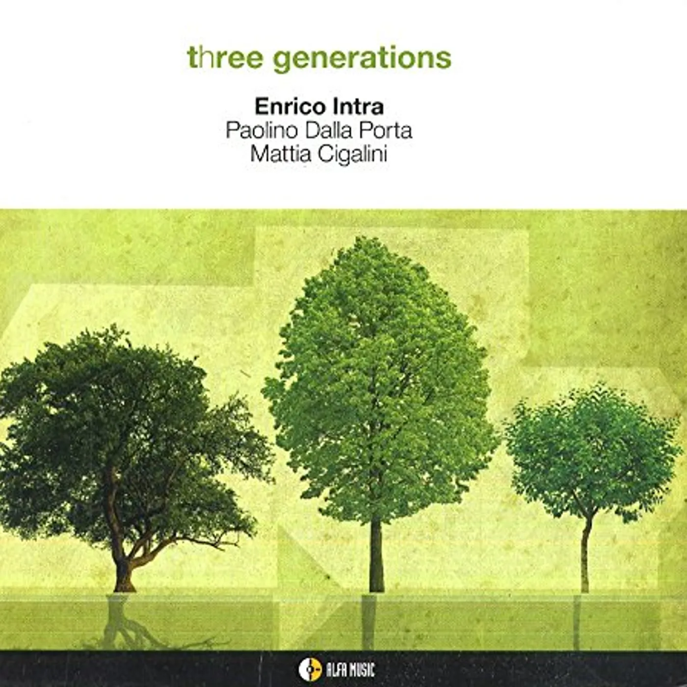 Enrico Intra THREE GENERATIONS CD