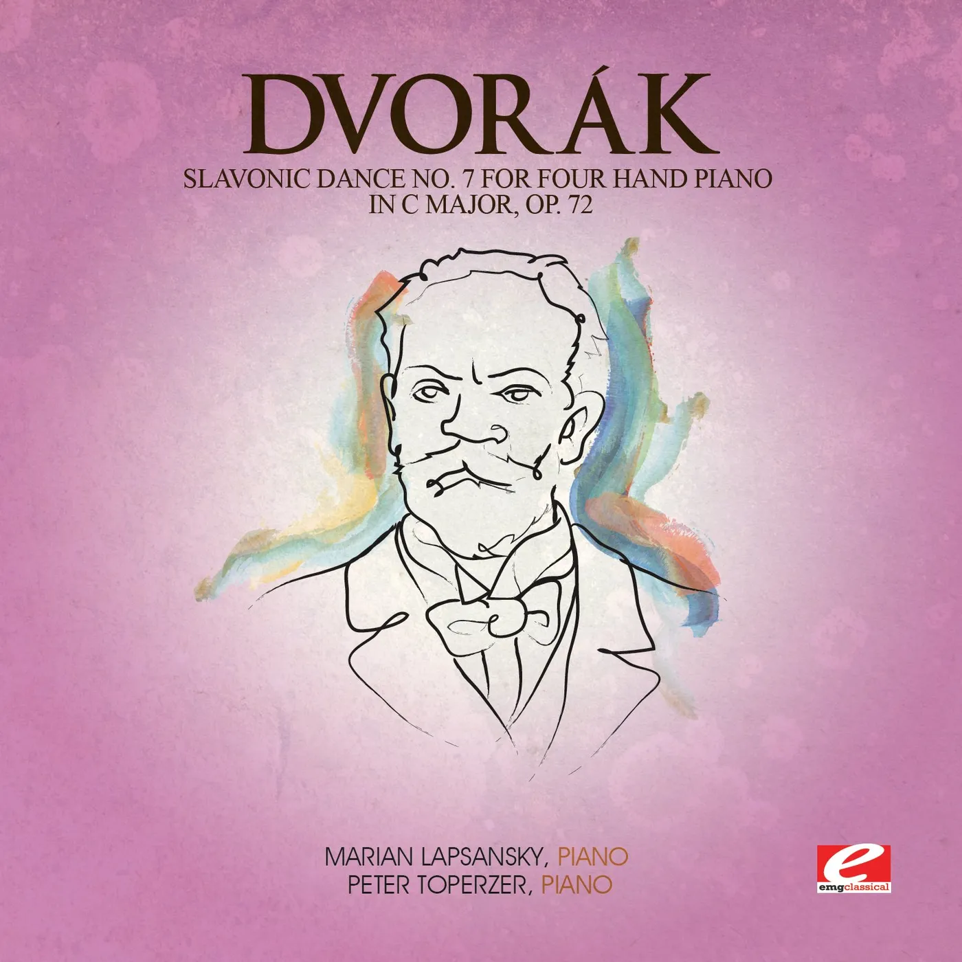 Dvorak SLAVONIC DANCE 7 FOUR HAND PIANO C MAJ 72 CD