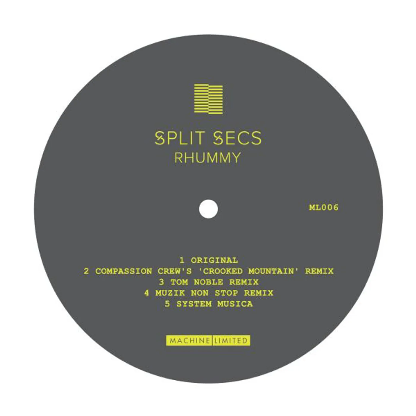 Split Secs Rhummy Vinyl Record