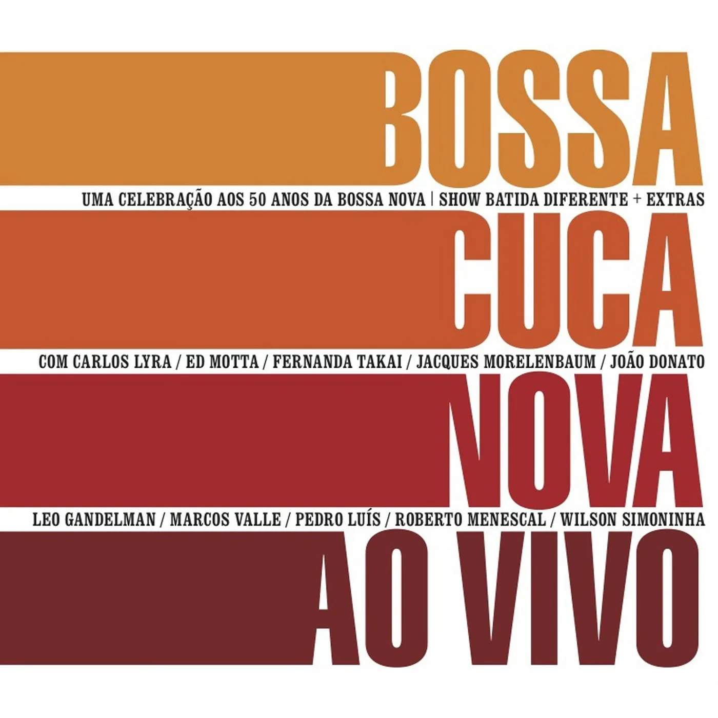 Bossacucanova AO VIVO CD