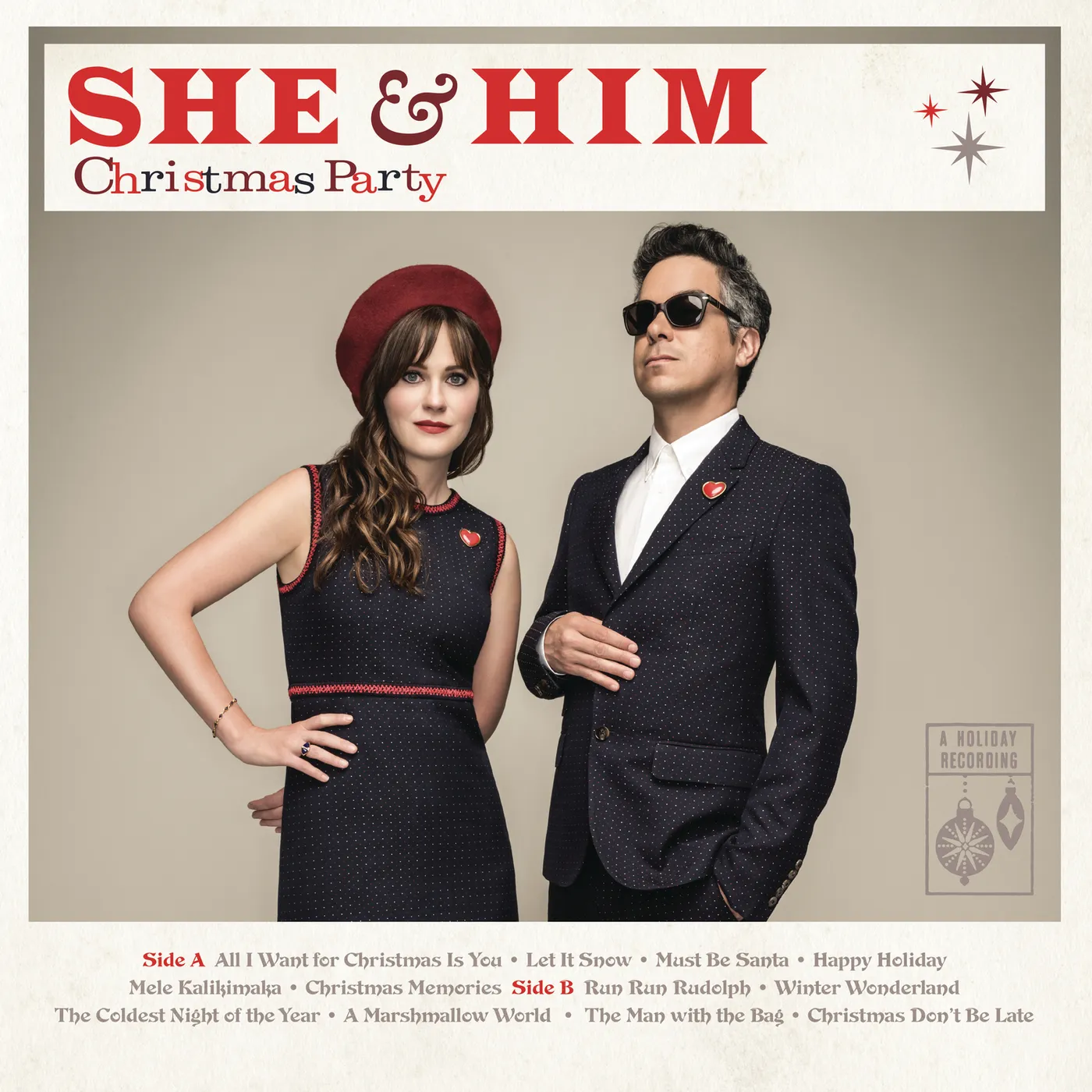 She & Him Christmas Party Vinyl Record