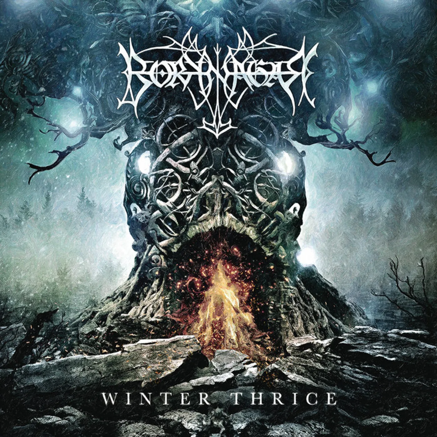 Borknagar WINTER THRICE   (SLV) (GER) Vinyl Record - Colored Vinyl, Gatefold Sleeve