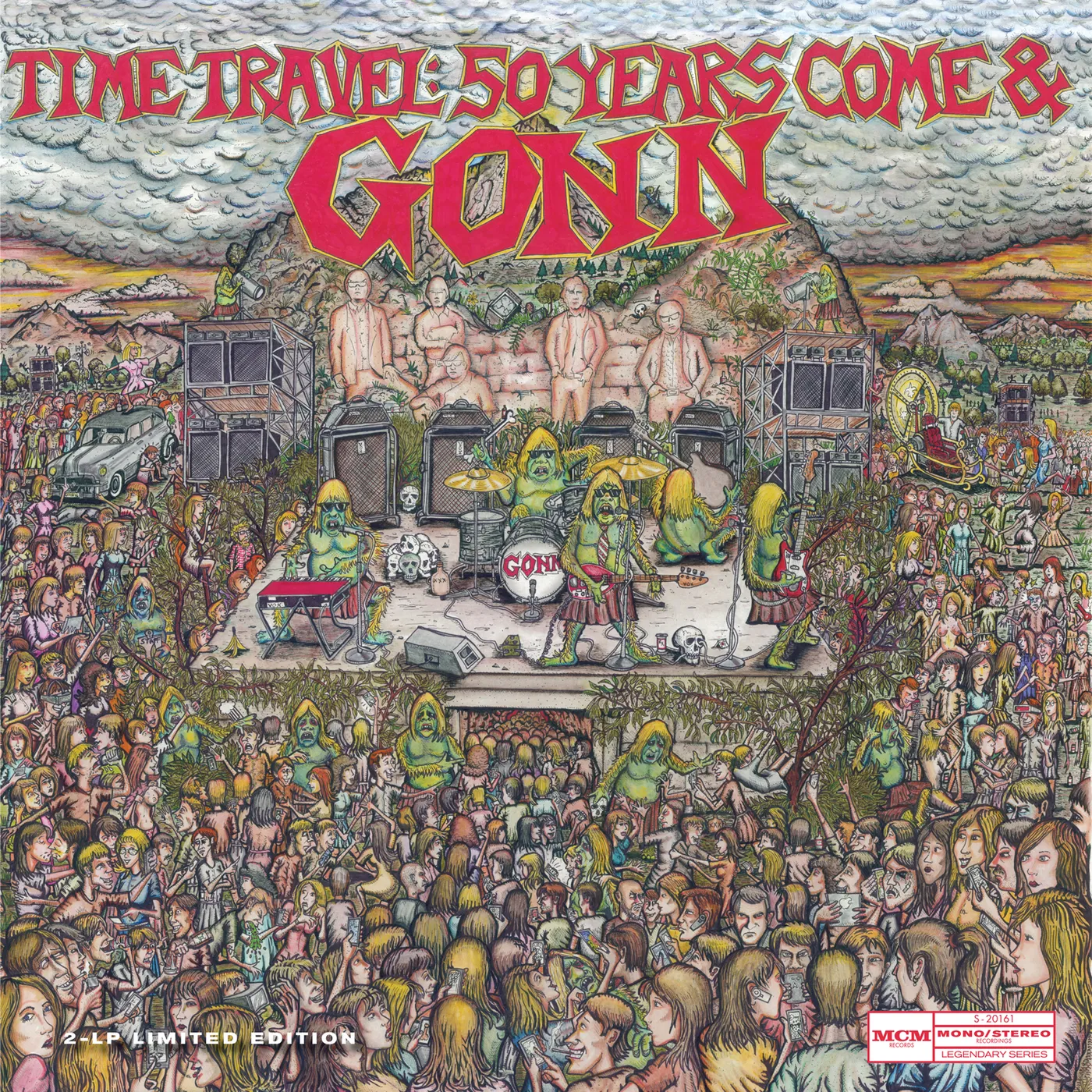 TIME TRAVEL: 50 YEARS COME & GONN Vinyl Record