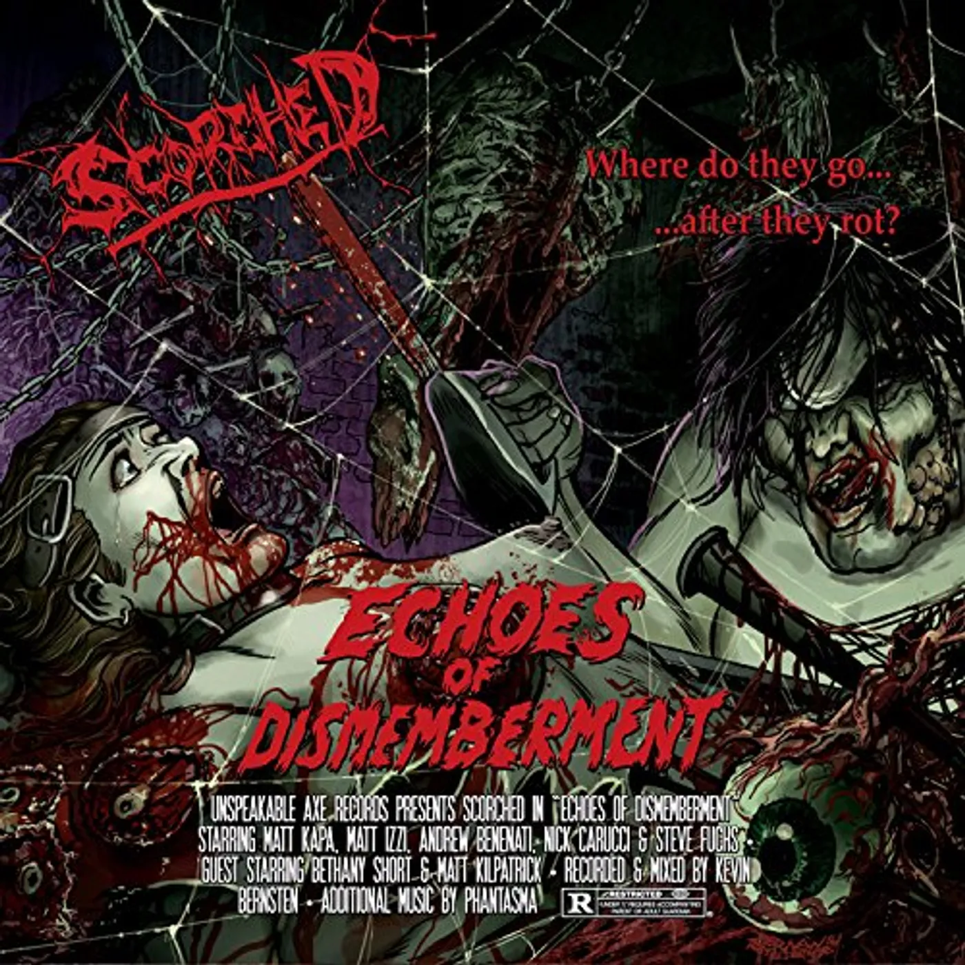 Scorched ECHOES OF DISMEMBERMENT CD