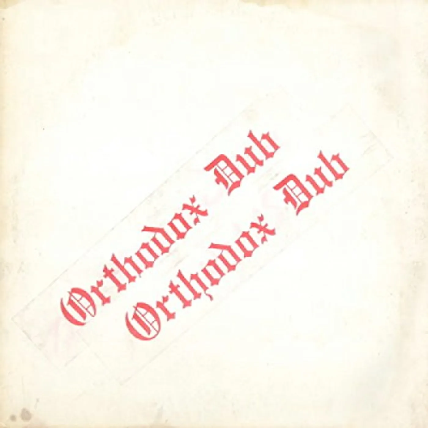 Errol Brown Orthodox Dub Vinyl Record