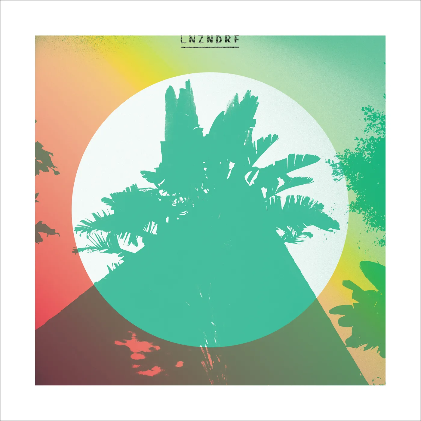 LNZNDRF Green Roses Vinyl Record