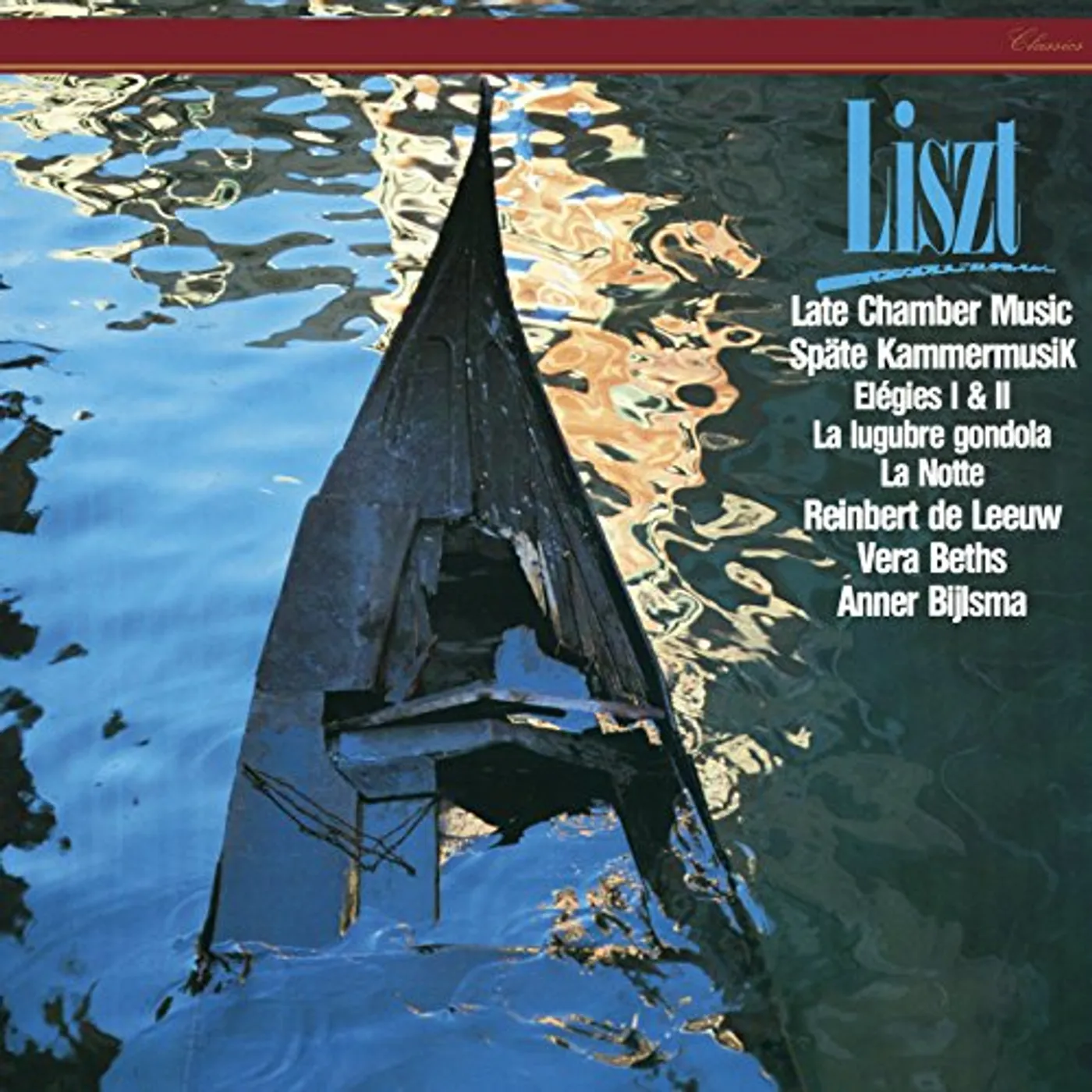 Liszt LATE CHAMBER MUSIC CD