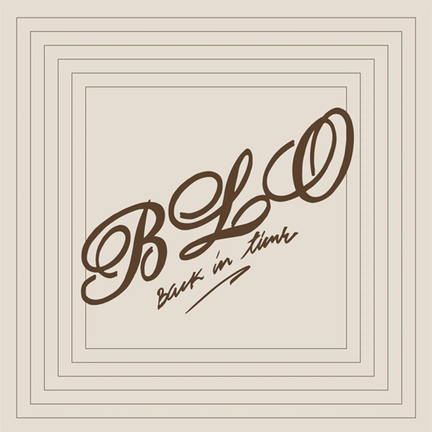 BLO Back In Time Vinyl Record