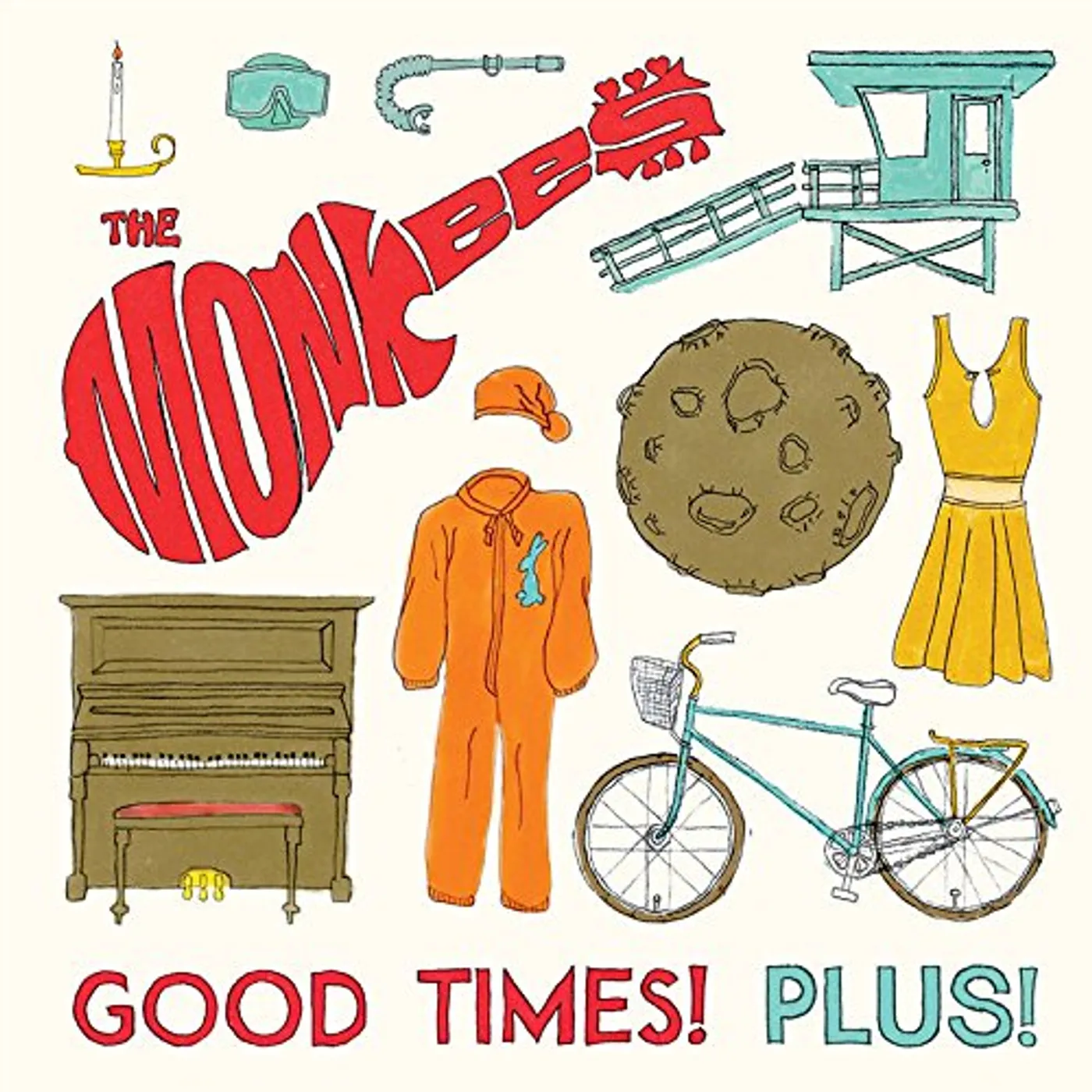 The Monkees GOOD TIMES PLUS Vinyl Record