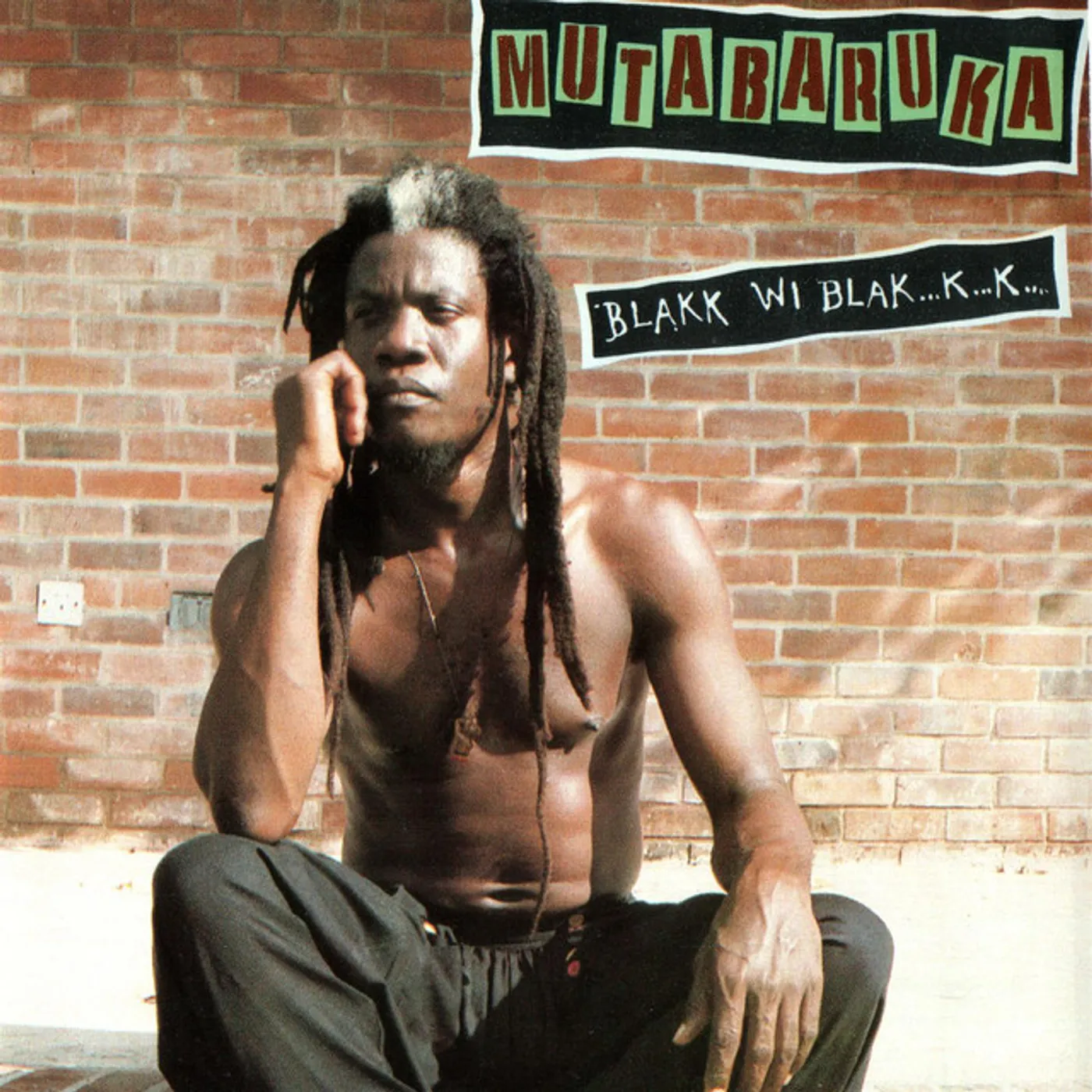 Mutabaruka BLAKK WI BLA K K Vinyl Record